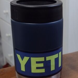 YETI Blue and Black Insulated Tumbler